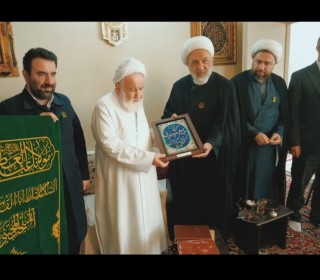 دیدار خادمین آستان مقدس با برخی از علمای برجسته تهران به مناسبت ایام بزرگداشت میلاد حضرت عبدالعظیم(ع)